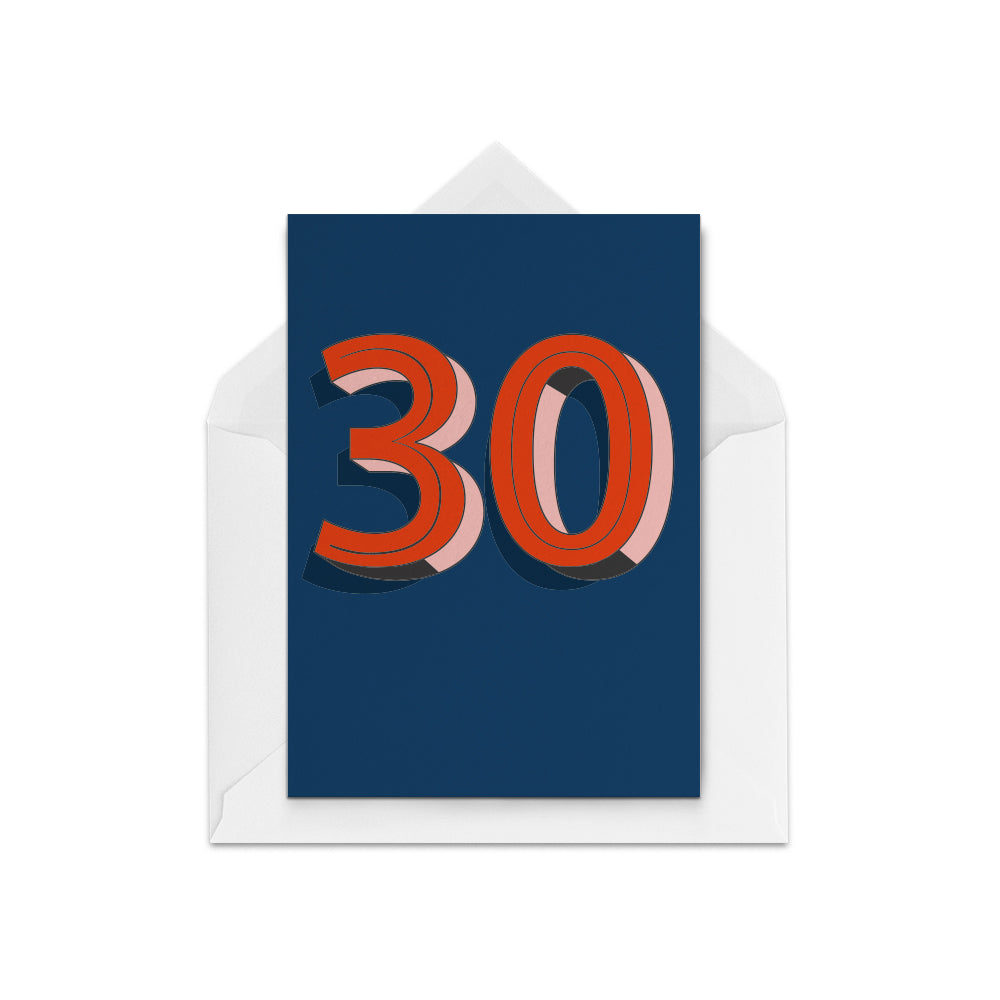 30th Birthday Bold