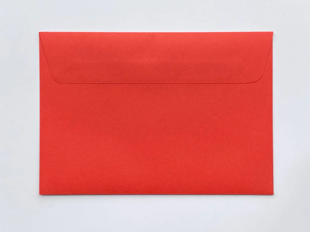 Poppy Red Envelopes