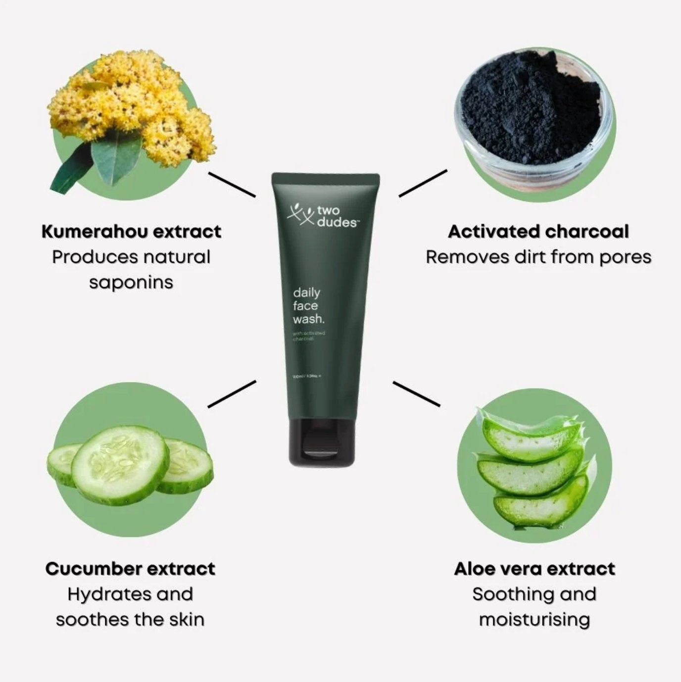 Two Dudes Daily Face Wash