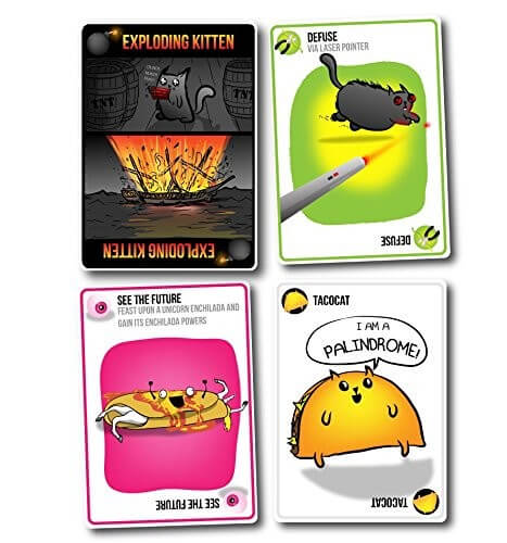 Gifts for Kids (and grown ups)- Exploding Kittens Card Game