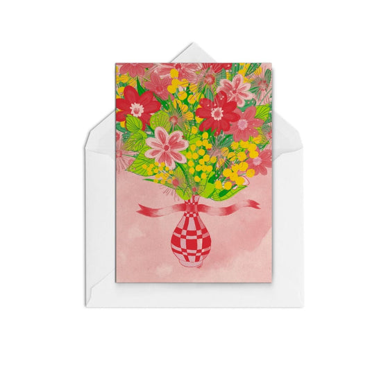 Bright Vase - The Paper People Greeting Cards