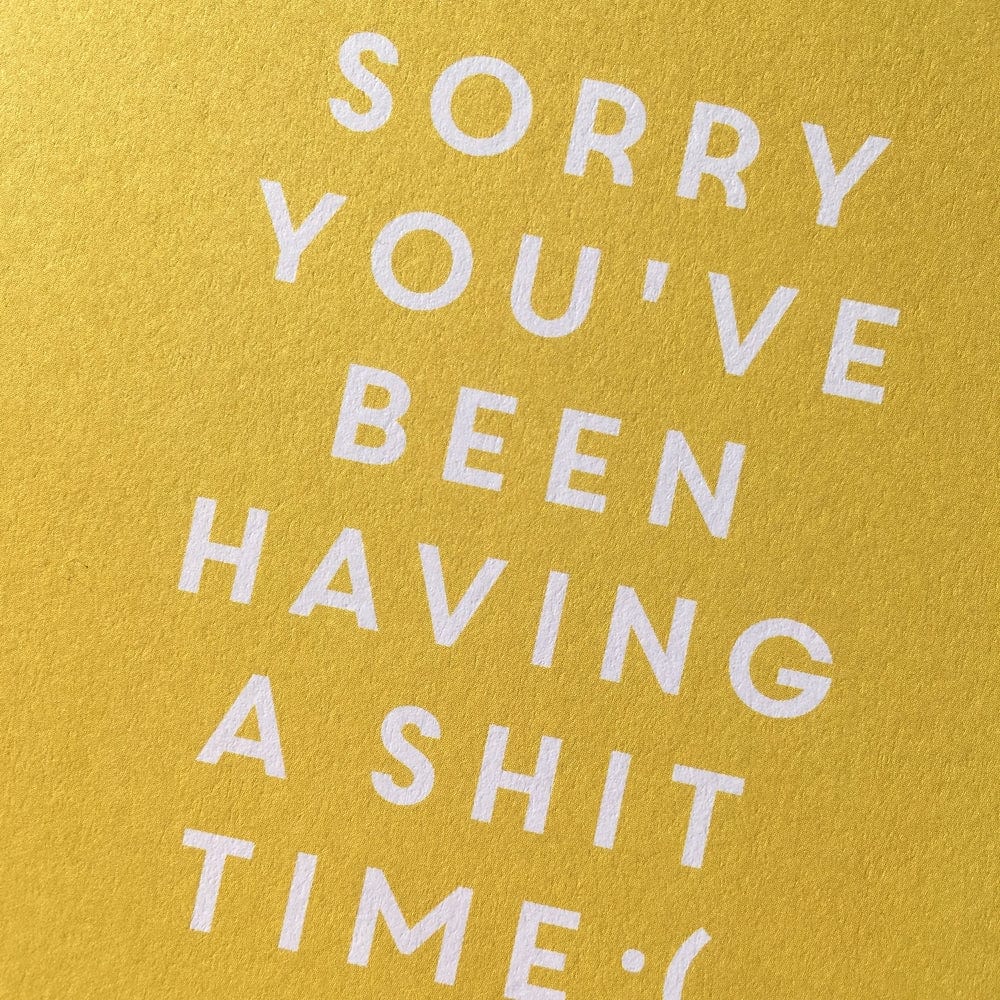 Shit Time - The Paper People Greeting Cards