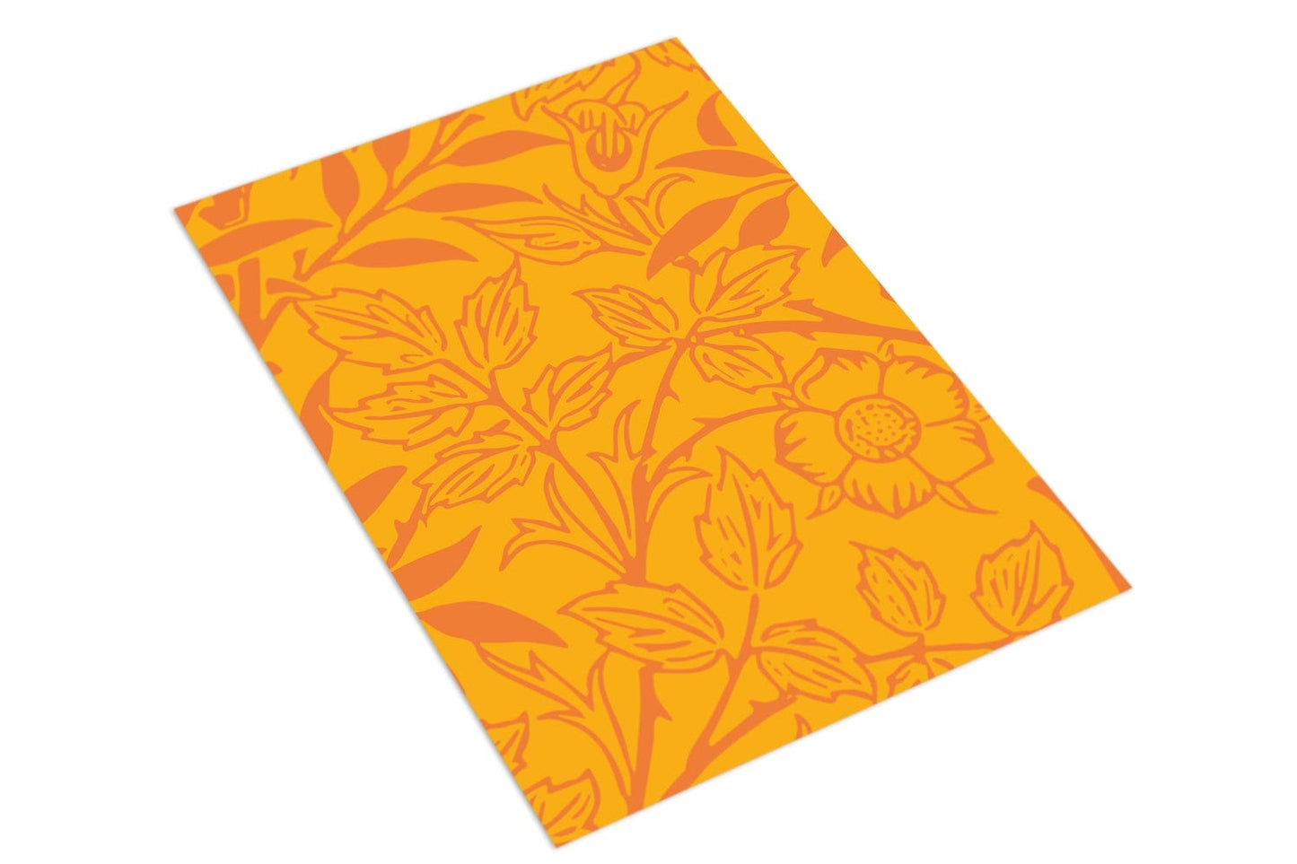 Morris Yellow - The Paper People Greeting Cards