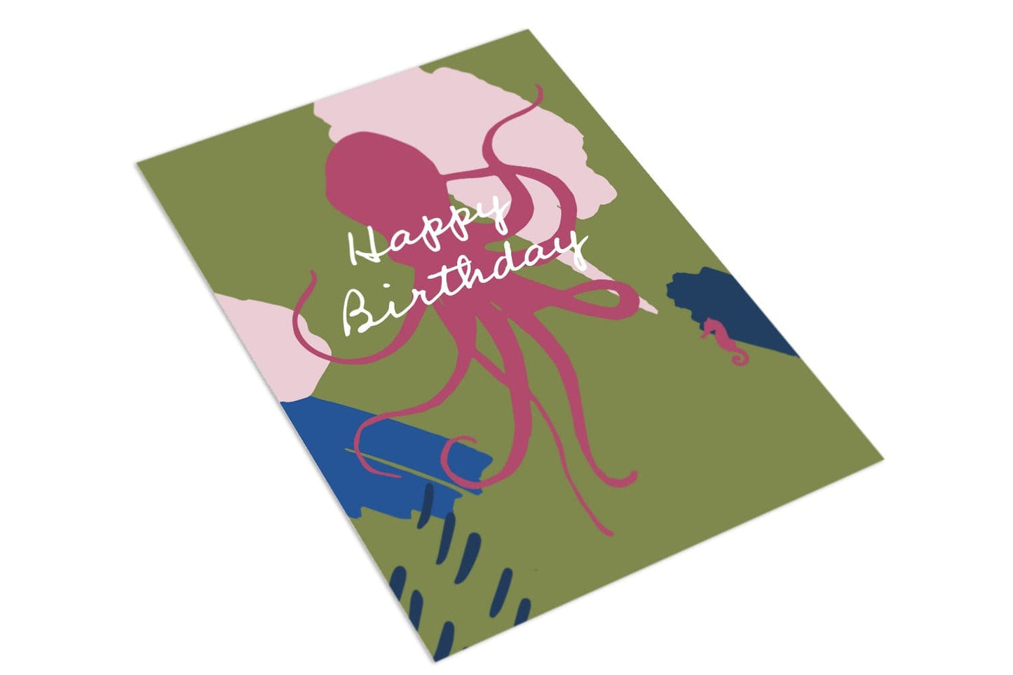 Octopus - Birthday Card - The Paper People Greeting Cards