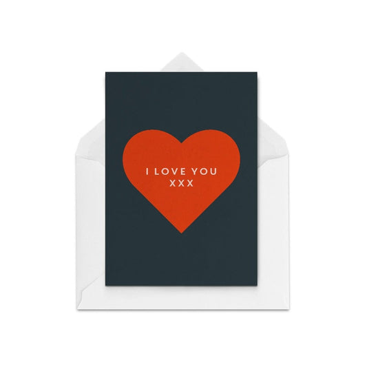 I Love You Red - The Paper People Greeting Cards