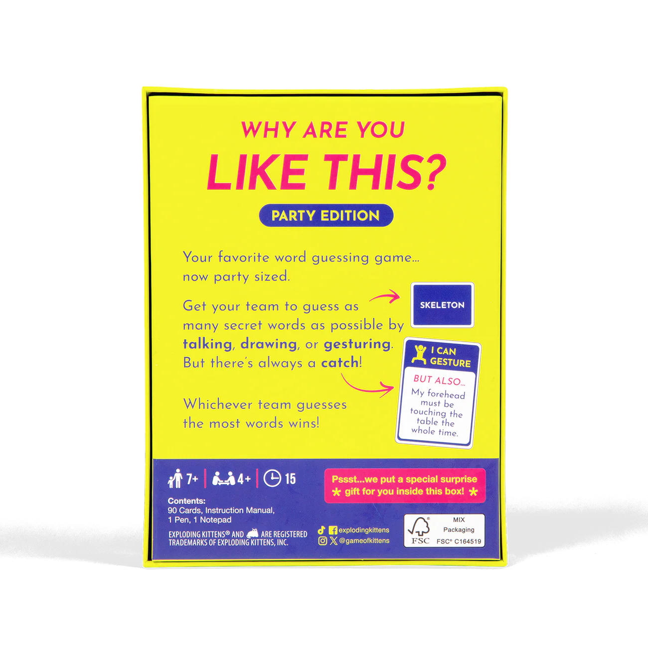 Why Are You Like This - Grab and Game Edition