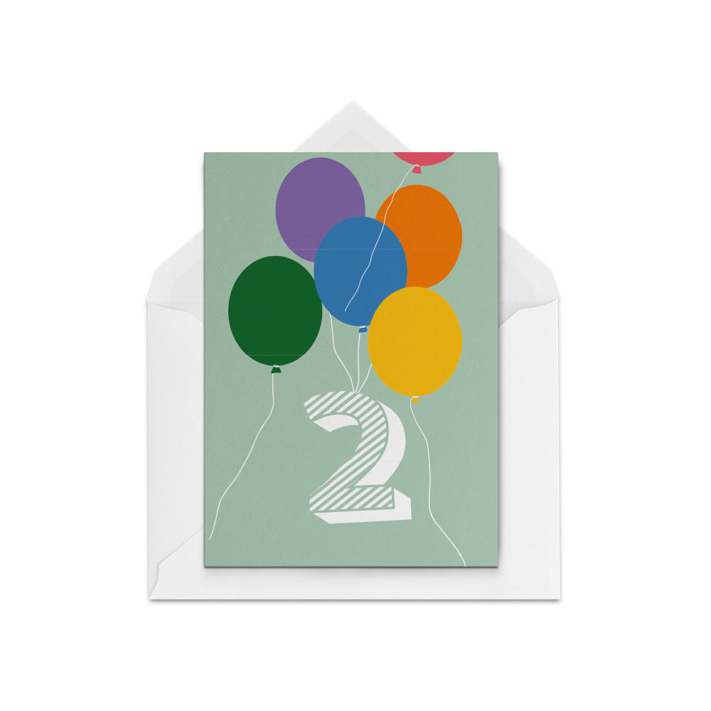 2 years old balloons