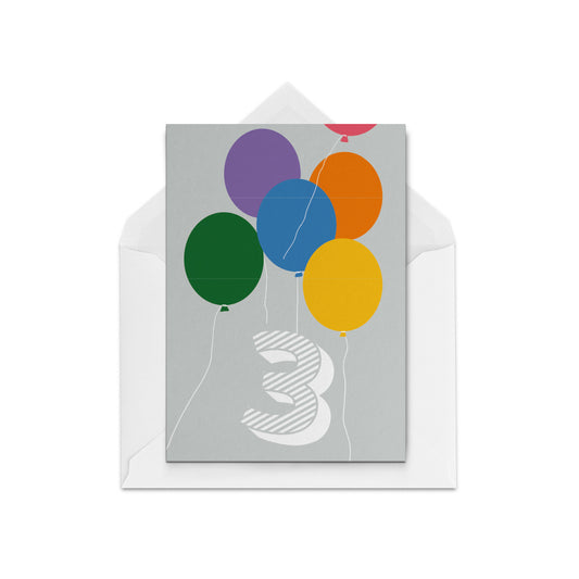 3 years old balloons