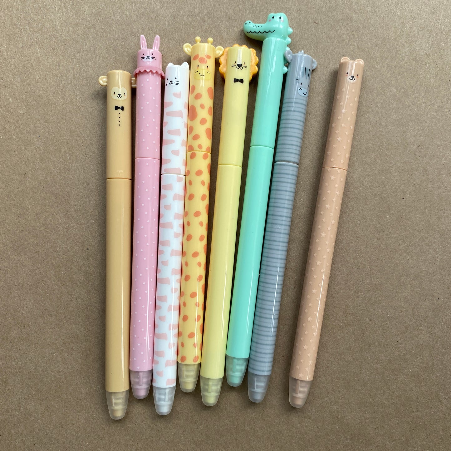 Notebook and Animal Erasable pens