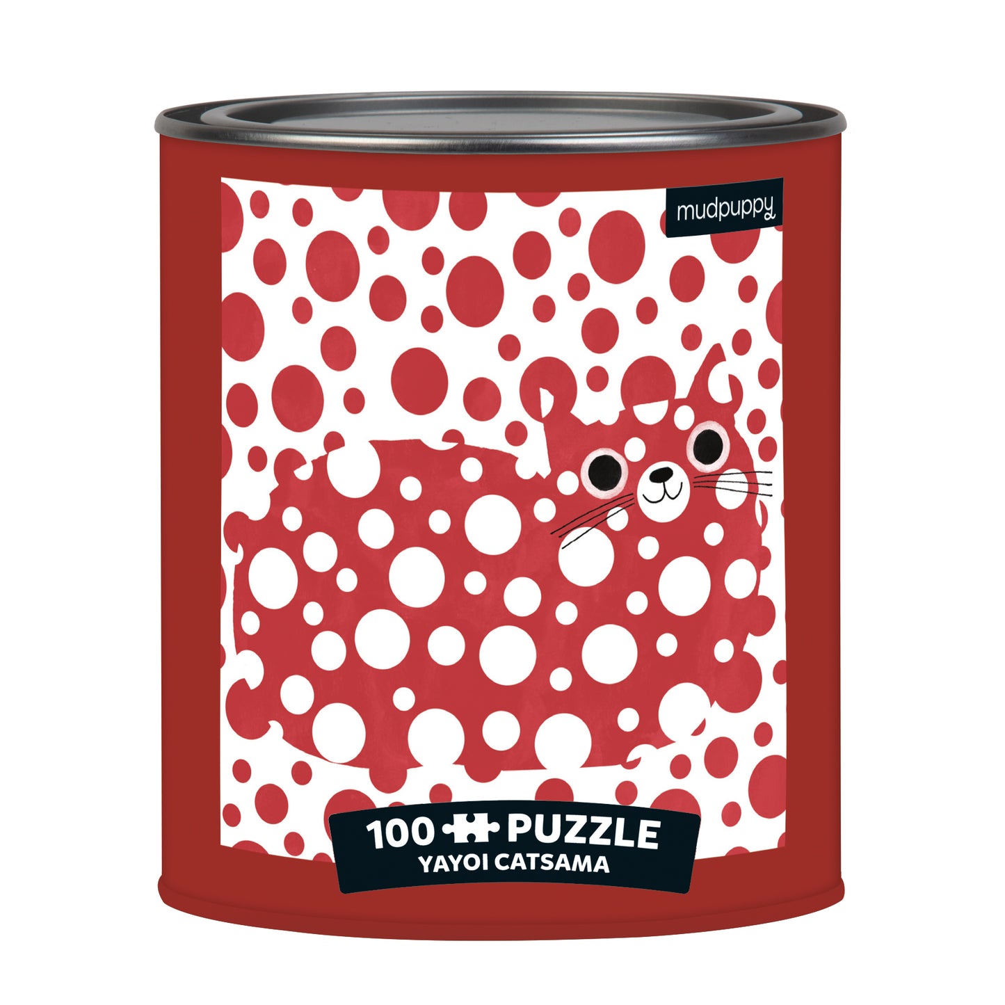 YAYOI Artsy Cats Puzzle Tin