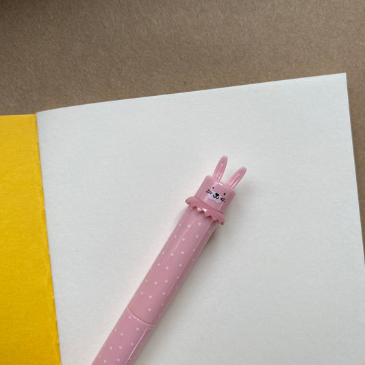 Notebook and Animal Erasable pens