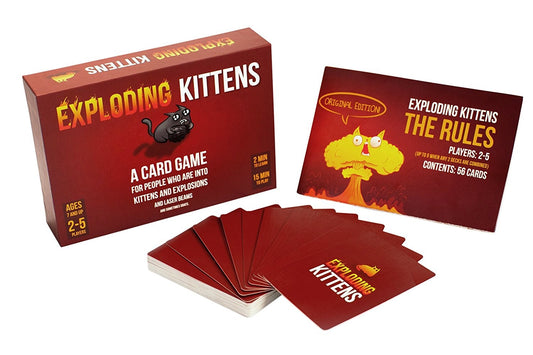 Gifts for Kids (and grown ups)- Exploding Kittens Card Game
