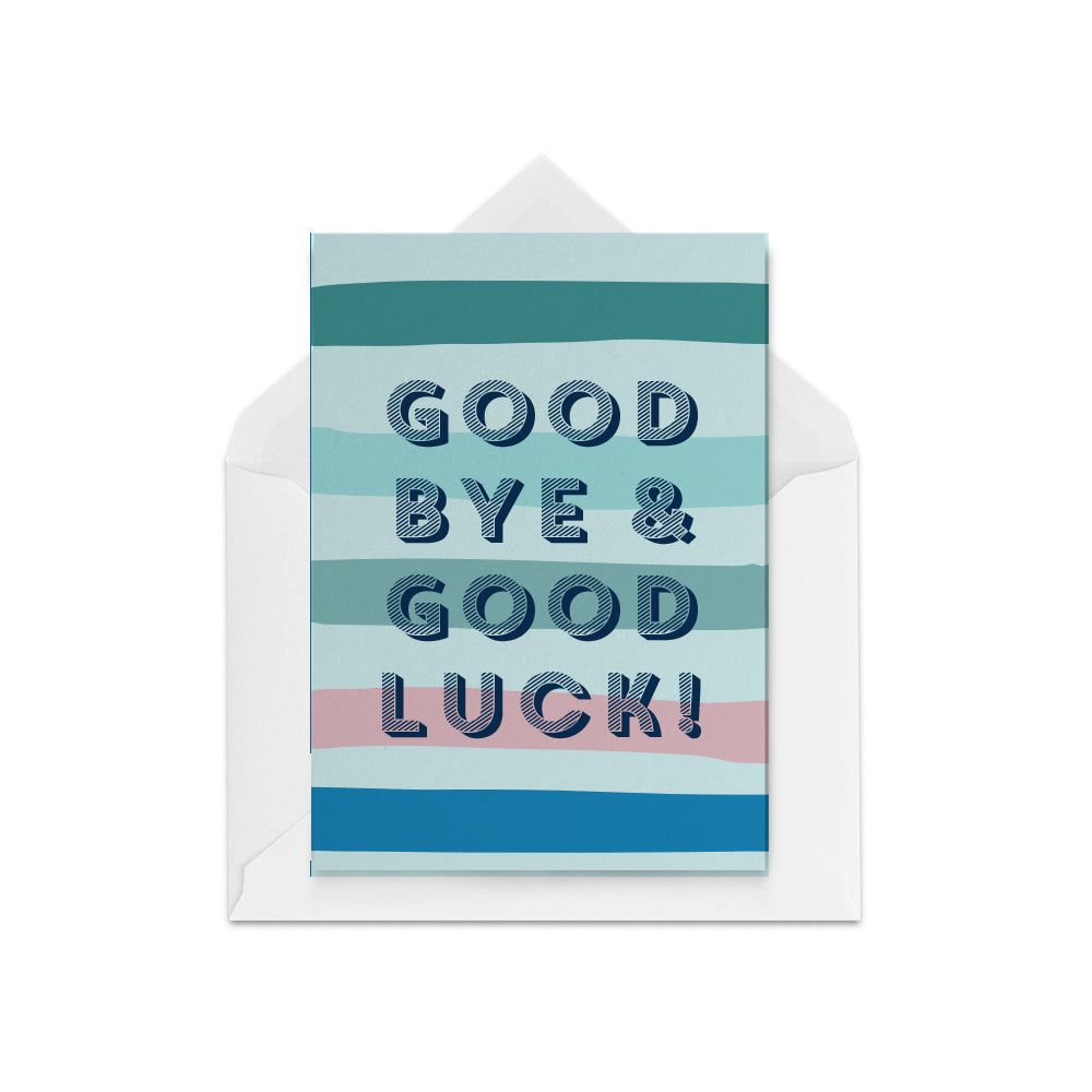 Goodbye Greeting Card – The Paper People Greeting Cards