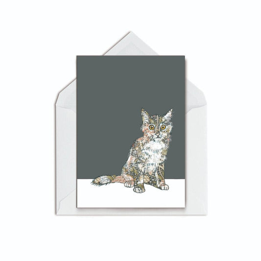Scaredy Cat WS - The Paper People Greeting Cards