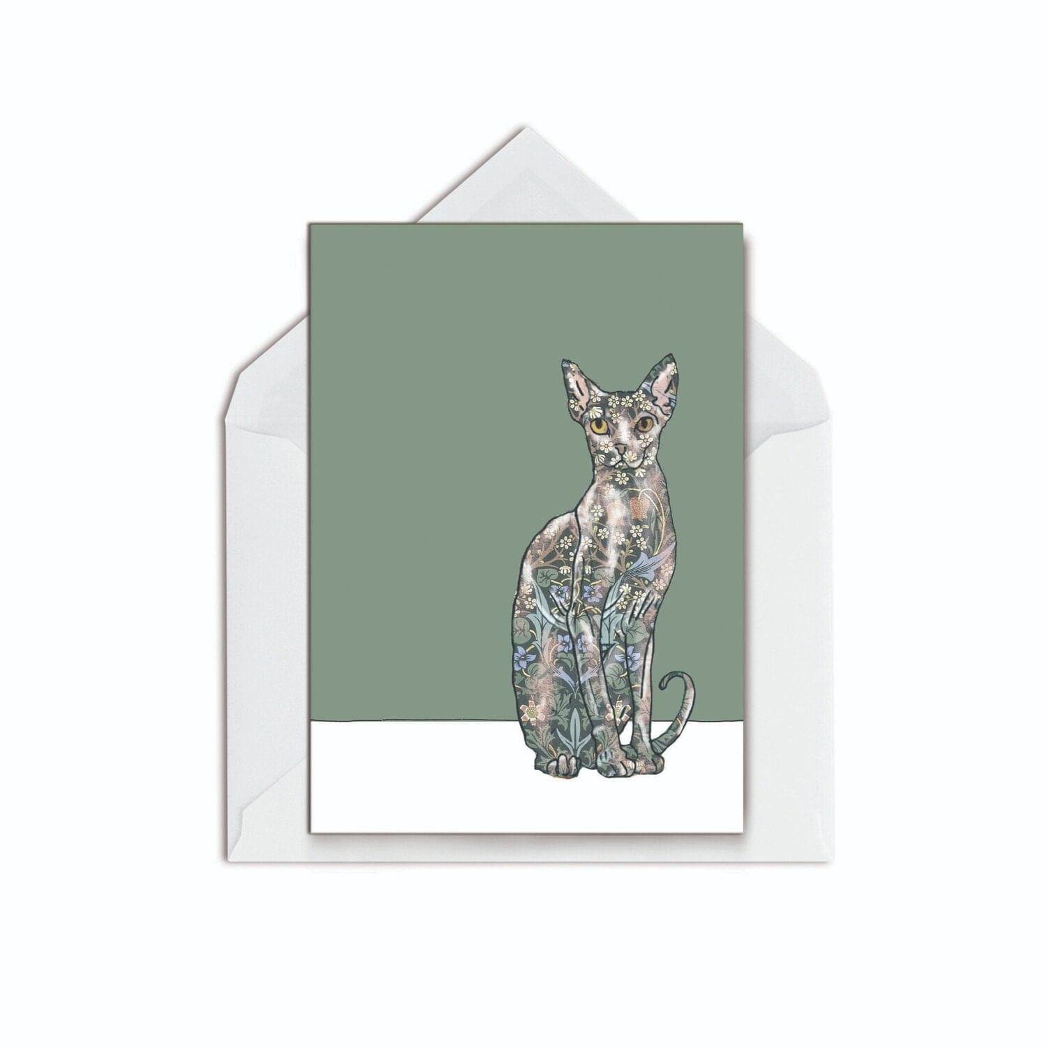 5 Cat Cards - The Paper People Greeting Cards