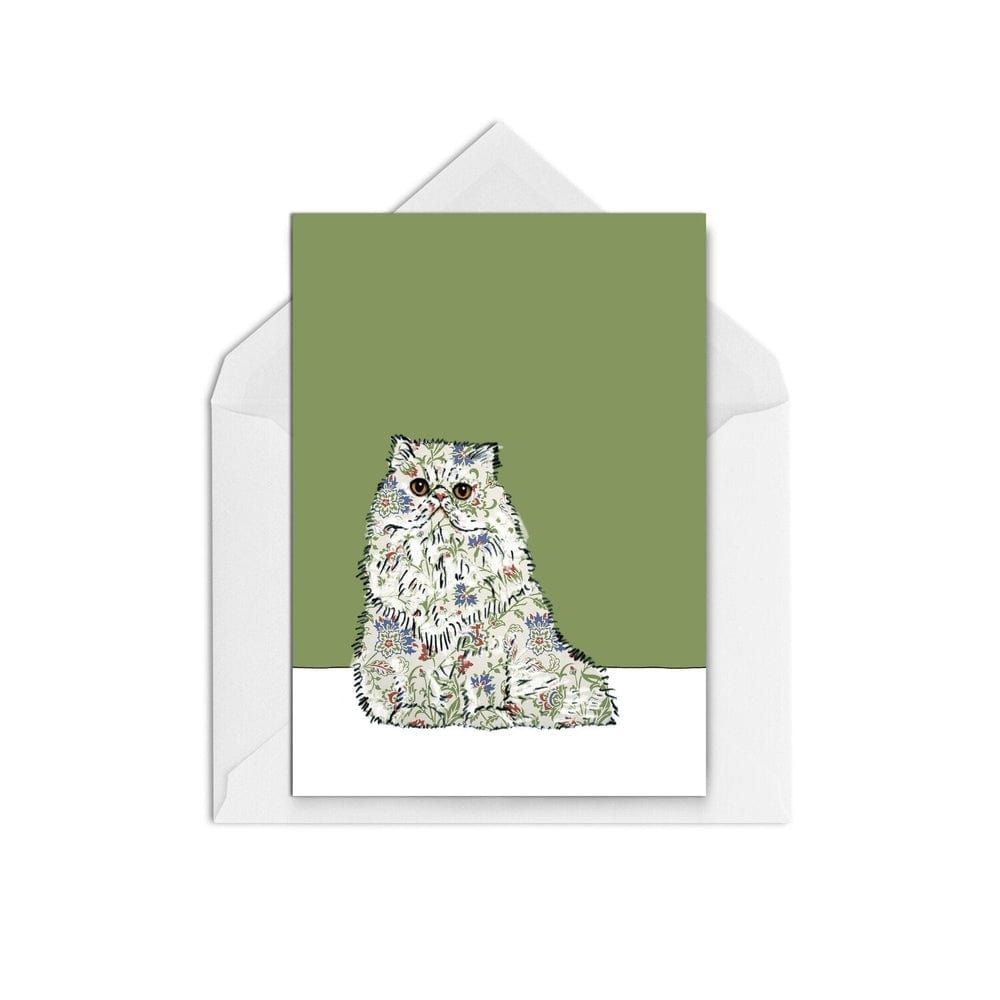 Persian Cat - The Paper People Greeting Cards