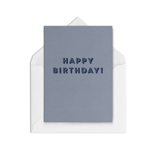 Happy Birthday Blue - The Paper People Greeting Cards