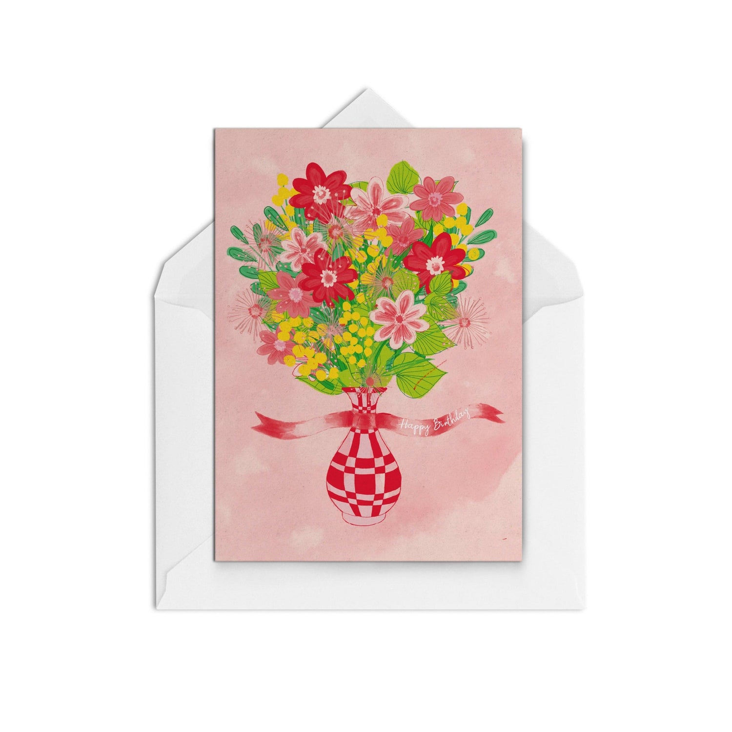 Birthday Vase - The Paper People Greeting Cards