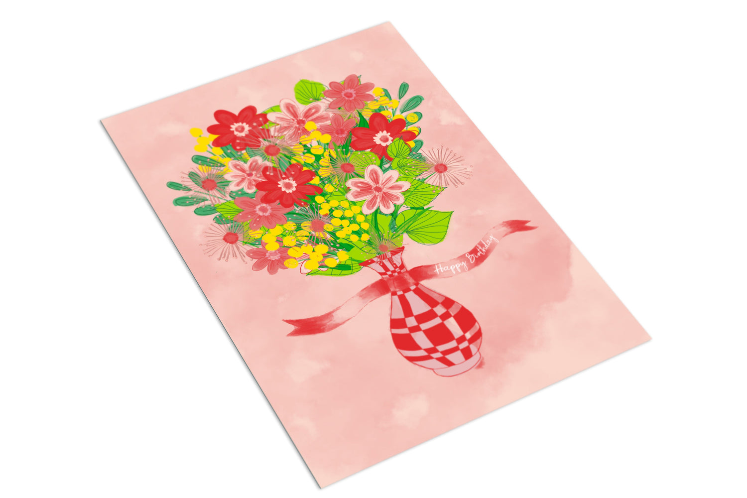 Birthday Vase - The Paper People Greeting Cards