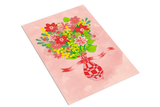 Birthday Vase - The Paper People Greeting Cards