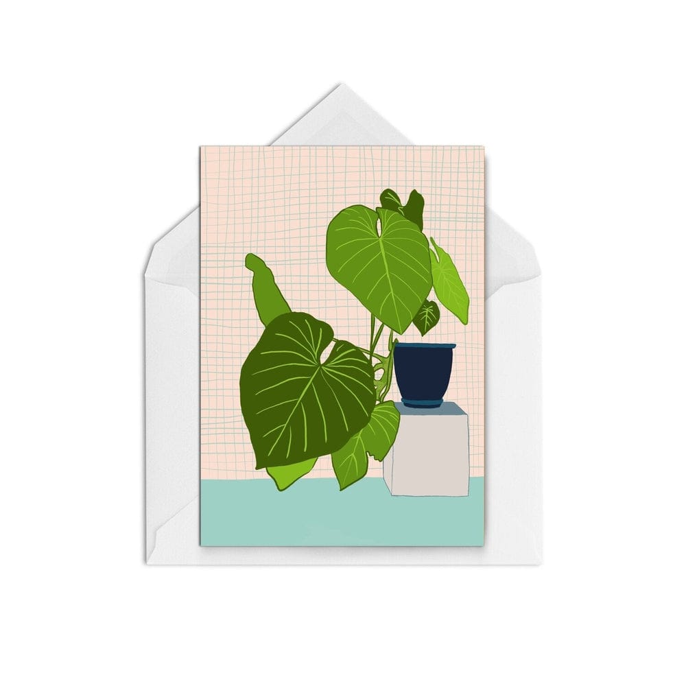 Houseplant Blush - The Paper People Greeting Cards