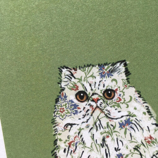 Persian Cat - The Paper People Greeting Cards