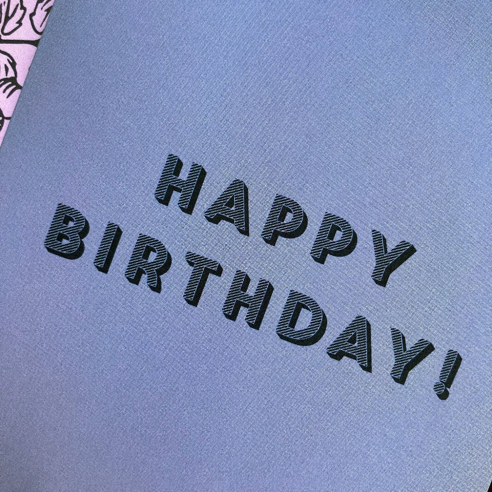 Happy Birthday Blue - The Paper People Greeting Cards
