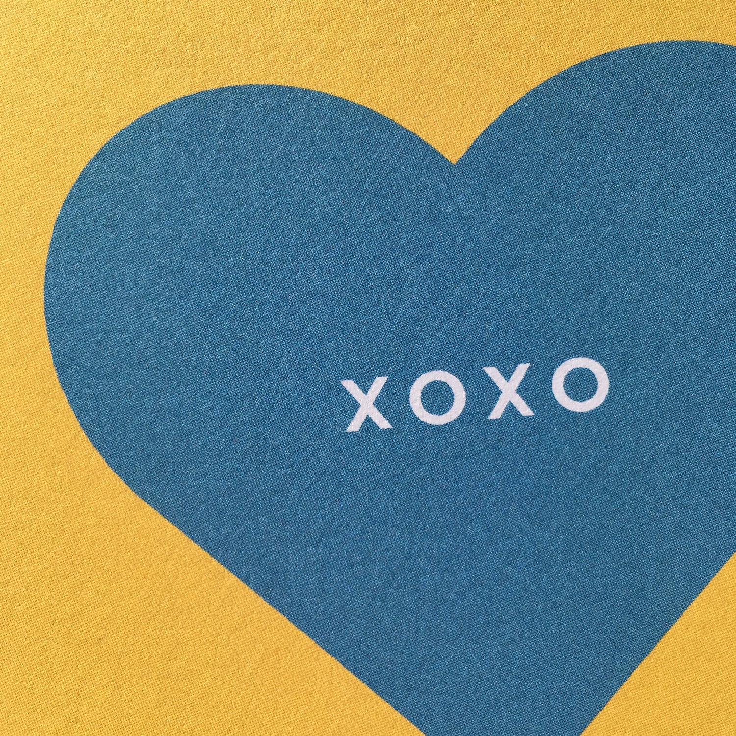 XOXO Love Card - The Paper People Greeting Cards