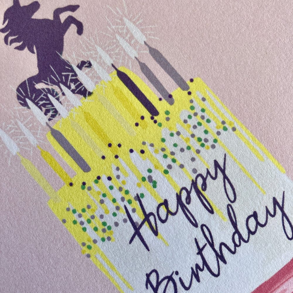 Happy Birthday Cake - The Paper People Greeting Cards