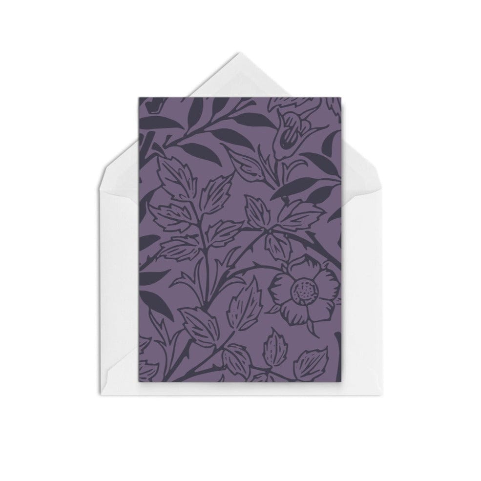 Morris Plum - The Paper People Greeting Cards