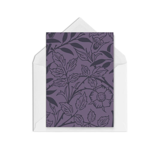 Morris Plum - The Paper People Greeting Cards