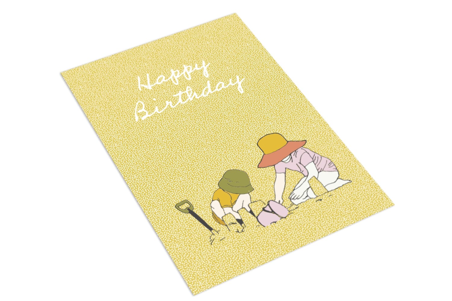 Happy Birthday Beach - The Paper People Greeting Cards