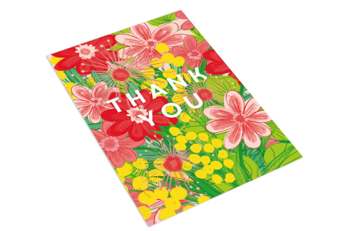Thank You Flowers - The Paper People Greeting Cards