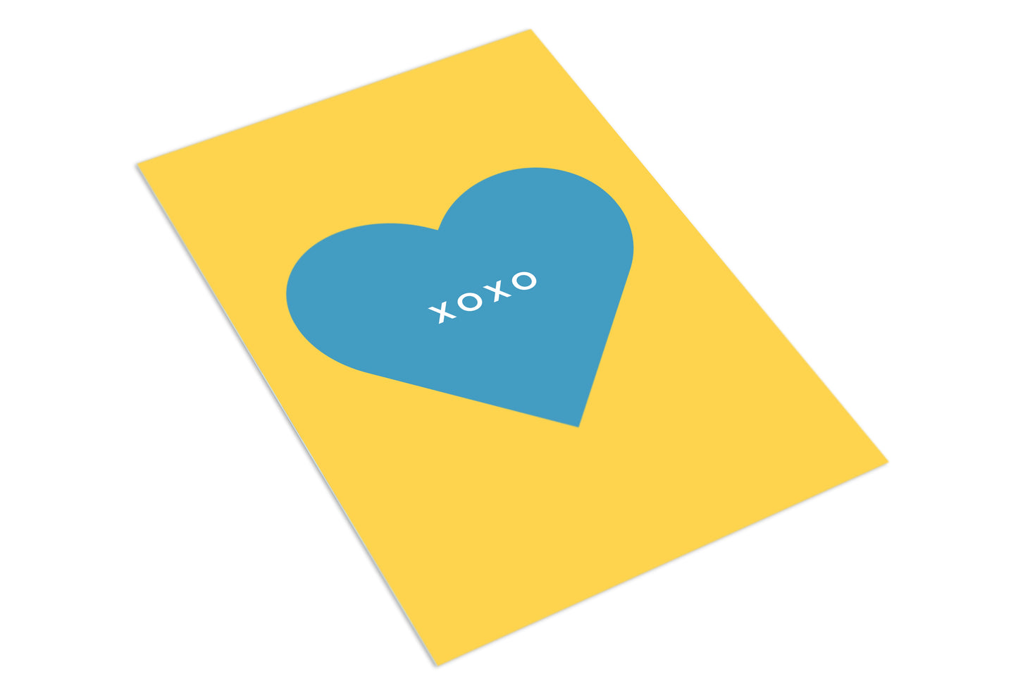 XOXO Love Card - The Paper People Greeting Cards