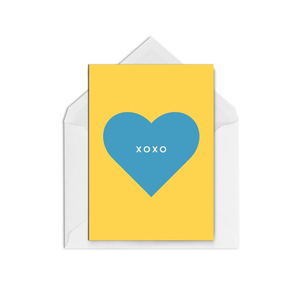 XOXO Love Card - The Paper People Greeting Cards