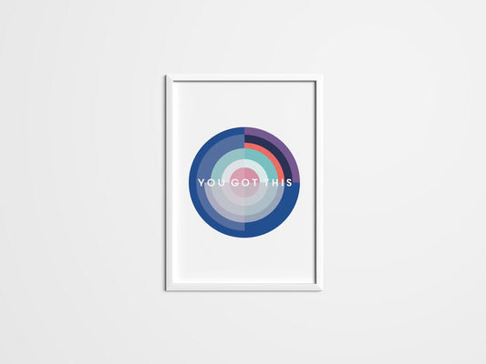 You Got This Target Print - The Paper People Greeting Cards