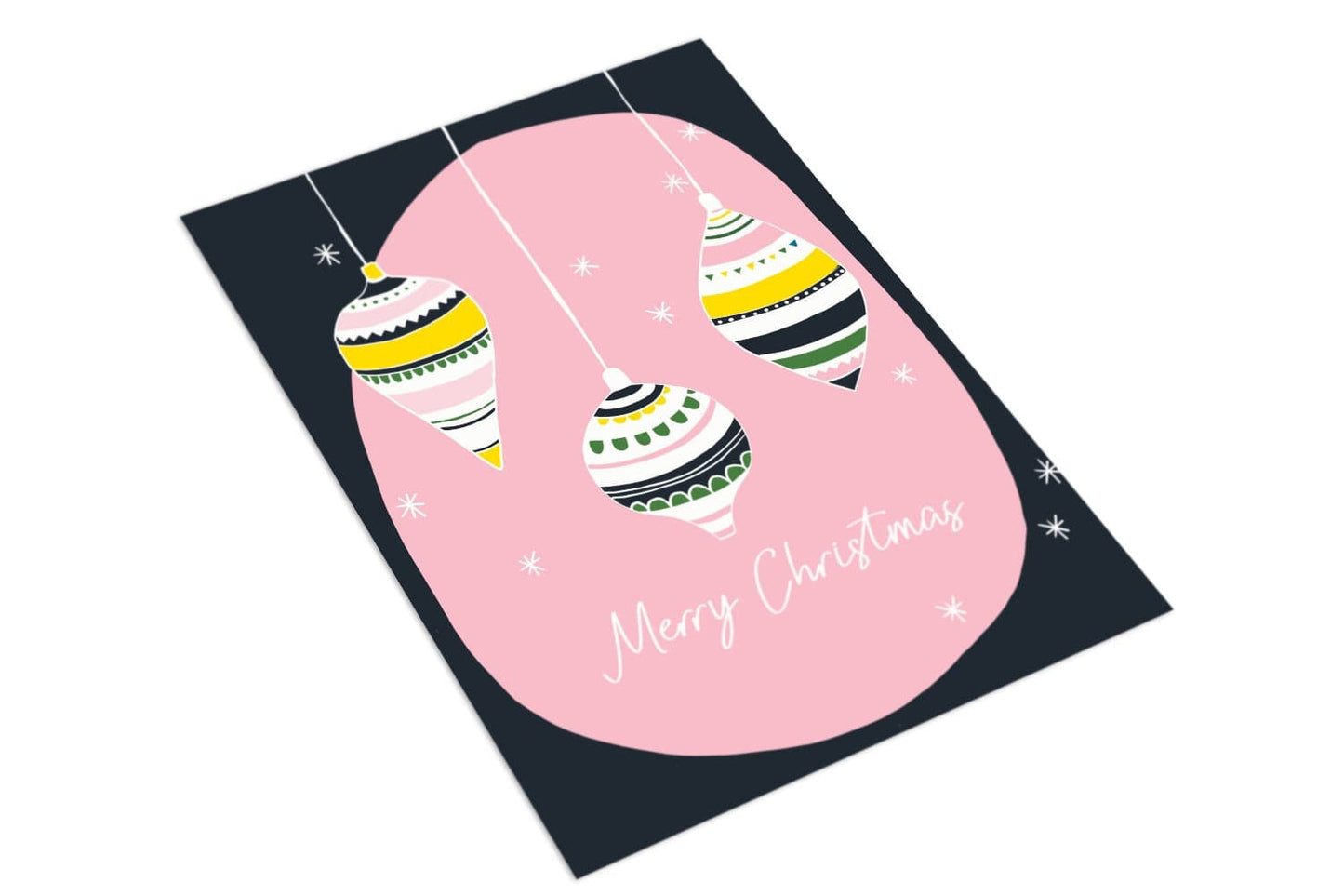 Christmas Baubles NZ - The Paper People Greeting Cards