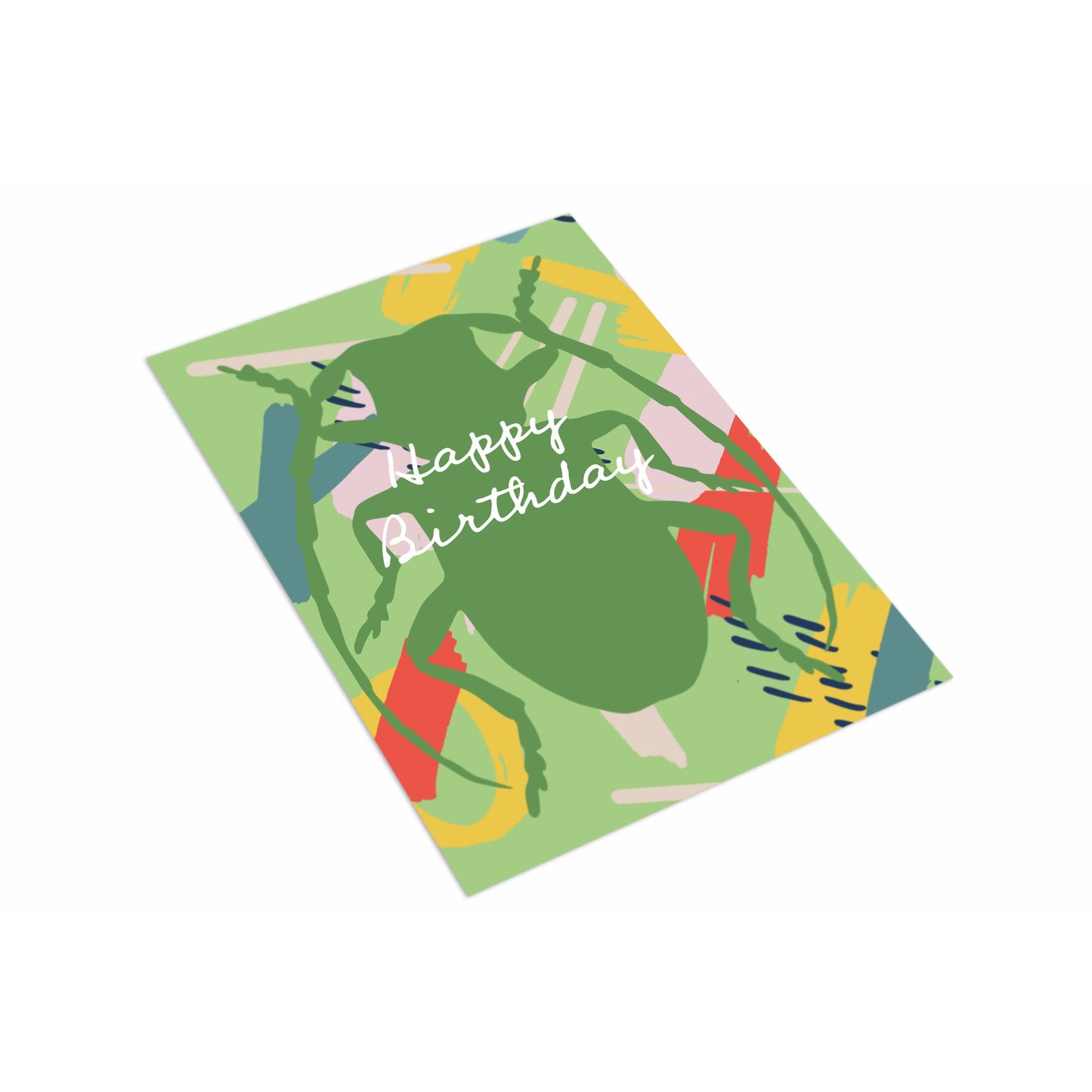 Birthday Beetle - The Paper People Greeting Cards