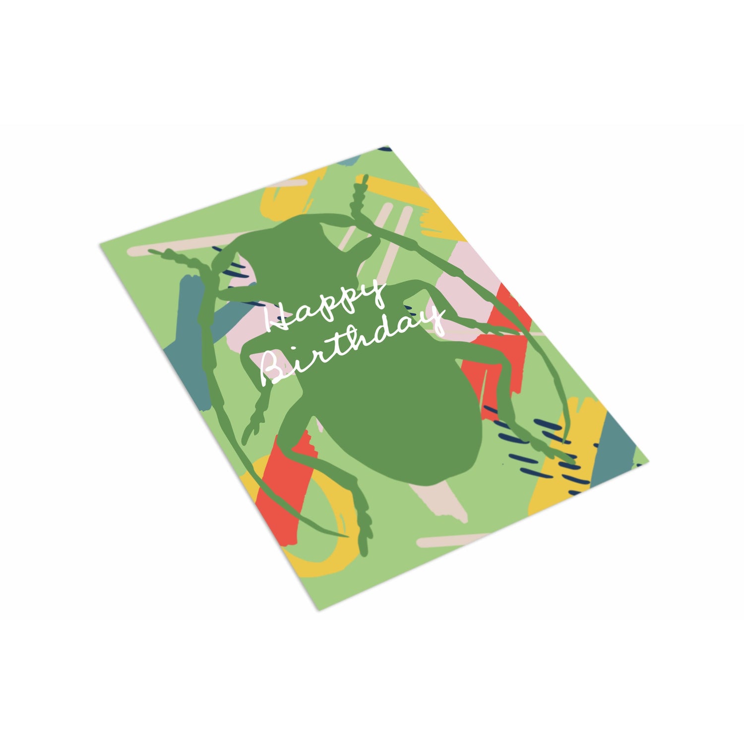 Birthday Beetle - The Paper People Greeting Cards