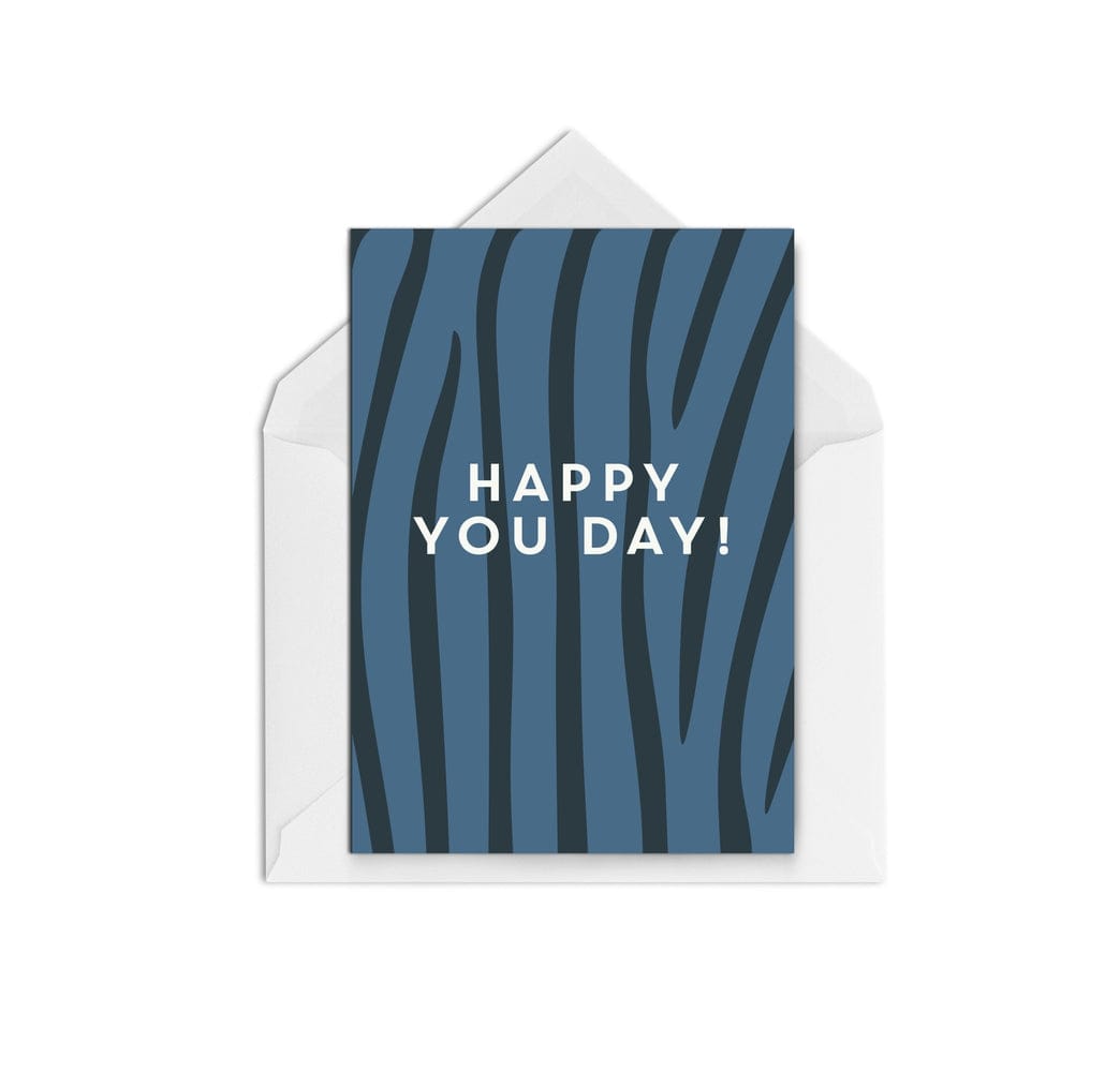 Happy You Day! Blue - The Paper People Greeting Cards