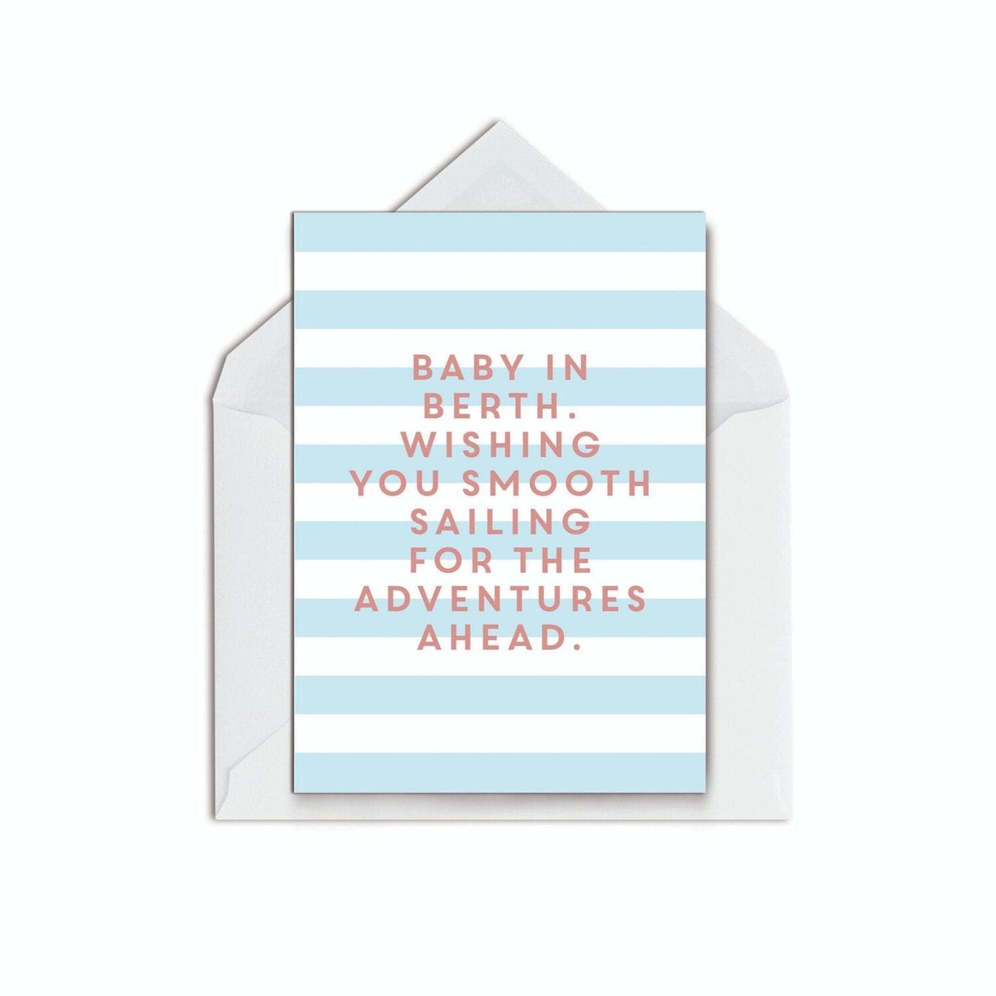 Baby in Berth - The Paper People Greeting Cards