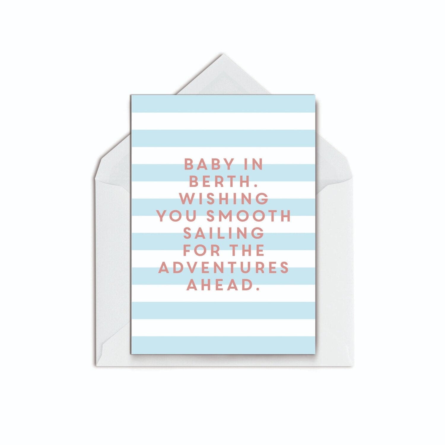 Baby in Berth - The Paper People Greeting Cards