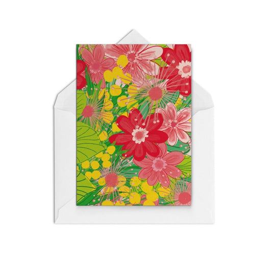Bright Flowers WS - The Paper People Greeting Cards