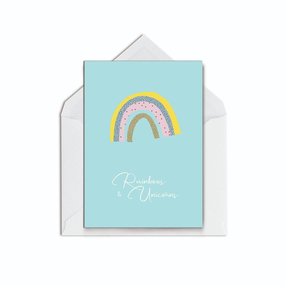 Rainbows & Unicorns - The Paper People Greeting Cards