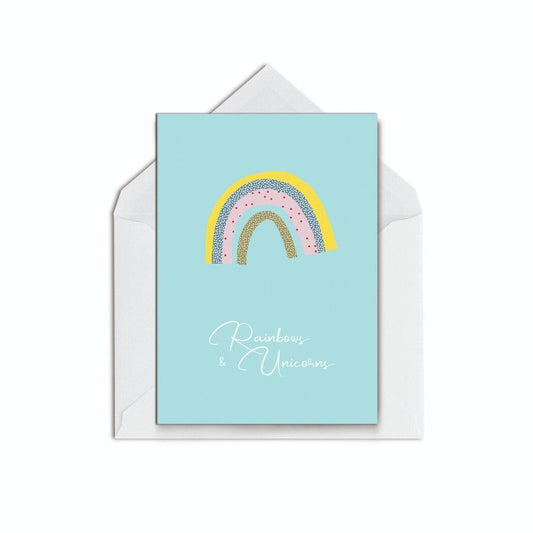 Rainbows & Unicorns - The Paper People Greeting Cards