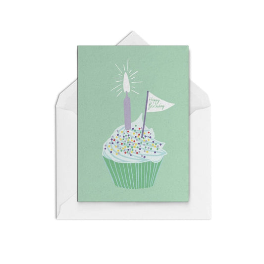 Birthday Cupcake WS - The Paper People Greeting Cards