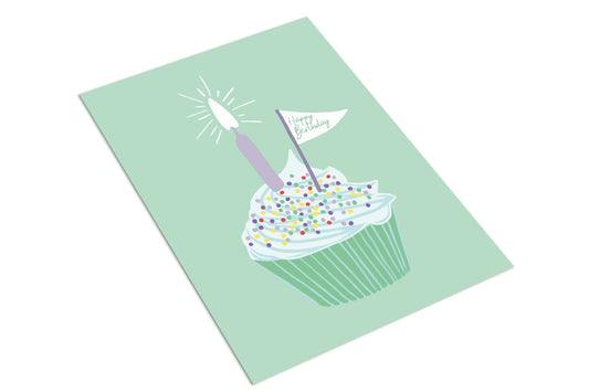 Birthday Cupcake WS - The Paper People Greeting Cards