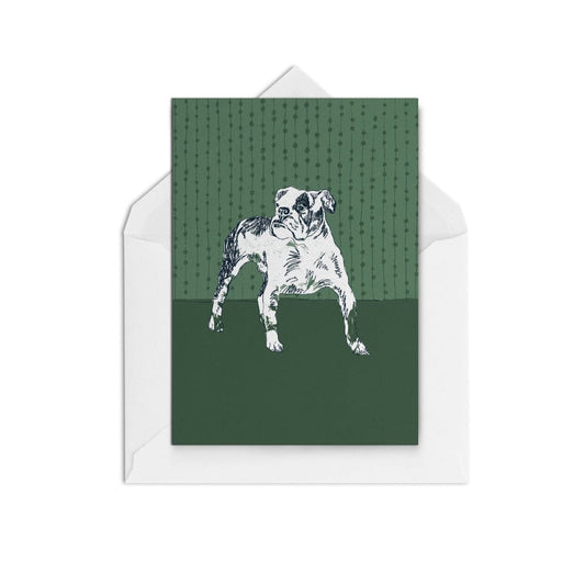 Green Dog WS - The Paper People Greeting Cards