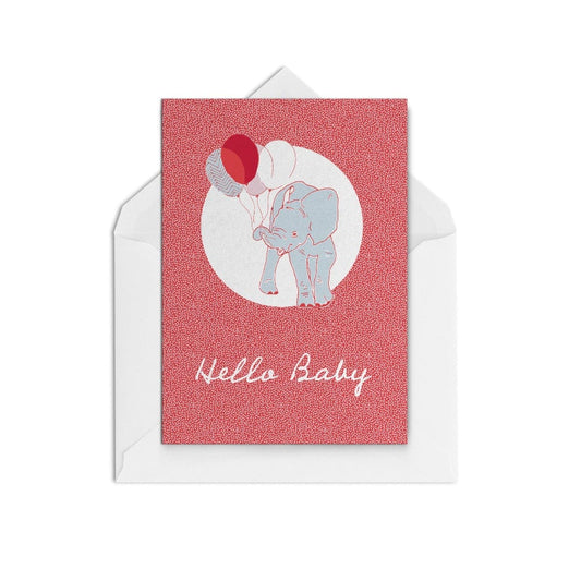 Baby Elephant WS - The Paper People Greeting Cards
