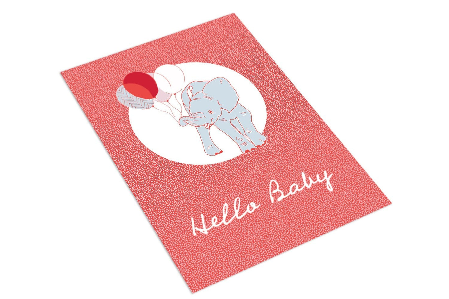 Baby Elephant - The Paper People Greeting Cards